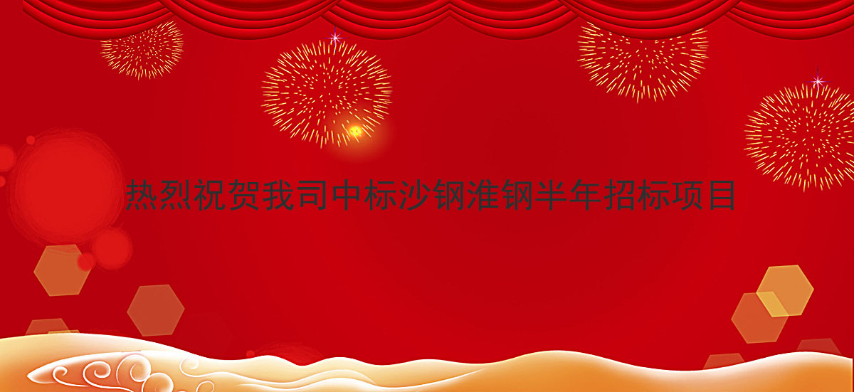 中標沙鋼淮鋼鋼絲繩半年招標項目