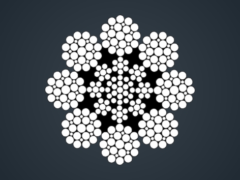 8×25Fi+IWR粗直徑鋼絲繩