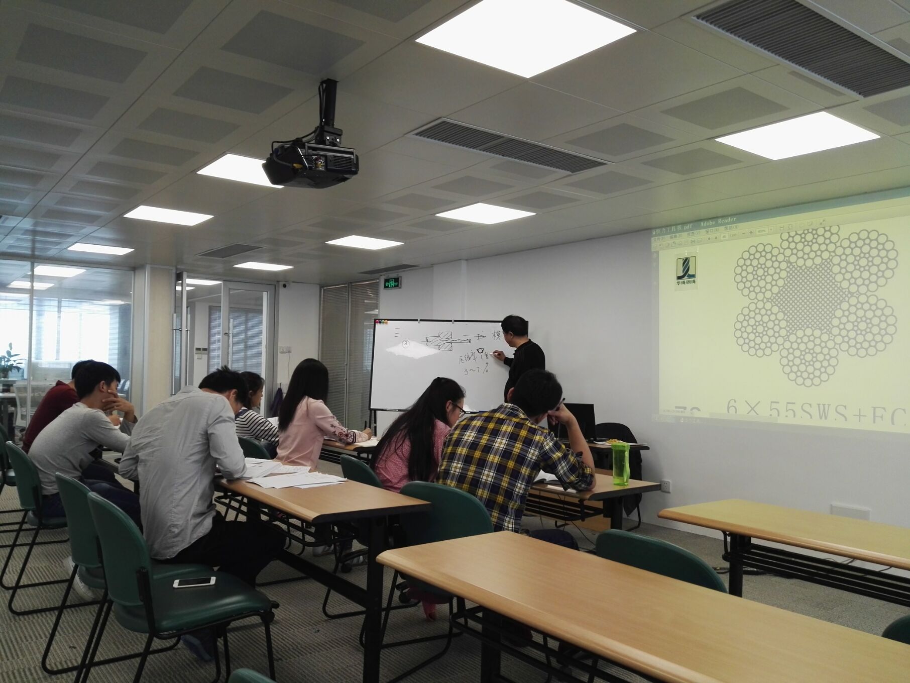 華東鋼繩2018年新員工鋼絲繩知識培訓